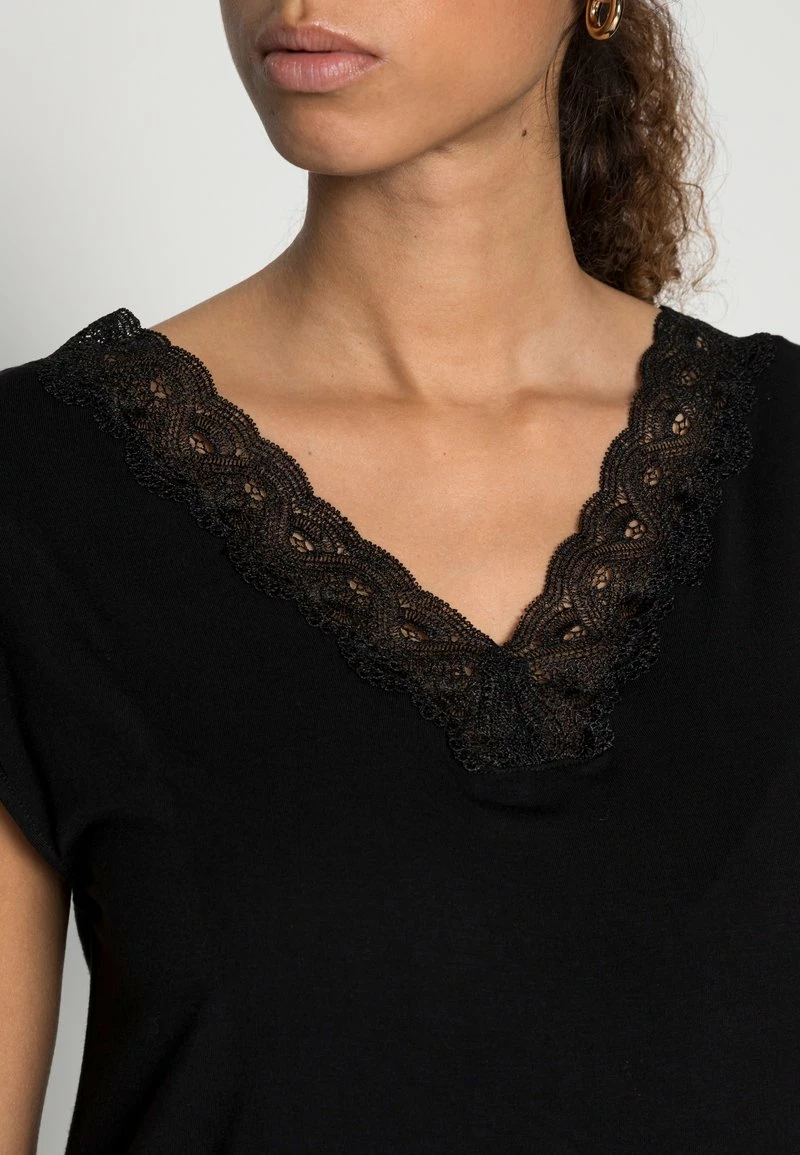 Anna Field Camiseta Básica - Black, Mujer 7 Anna Field Camiseta Básica - Black, Mujer - Imagen 5