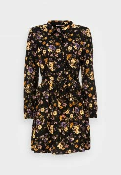 Anna Field BELTED BLOUSE DRESS - Vestido Camisero - Black/lilac, Mujer 10 Anna Field BELTED BLOUSE DRESS - Vestido Camisero - Black/lilac, Mujer -ANNA FIELD Ventas 00f8ca2b27b0403d892b2f5325f542bf