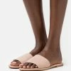 Anna Field 2 PACK - Sandalias Planas - Black/light Pink, Mujer
