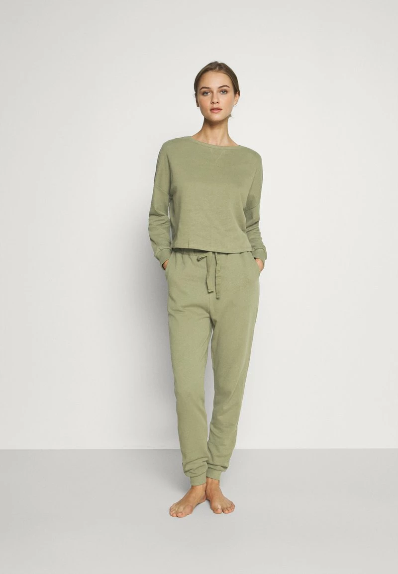 Anna Field Basic Lounge Set - Pijama - Khaki, Mujer 4 Anna Field Basic Lounge Set - Pijama - Khaki, Mujer - Imagen 2