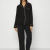 Anna Field AMANDA LONG PJ SET - Pijama - Black, Mujer