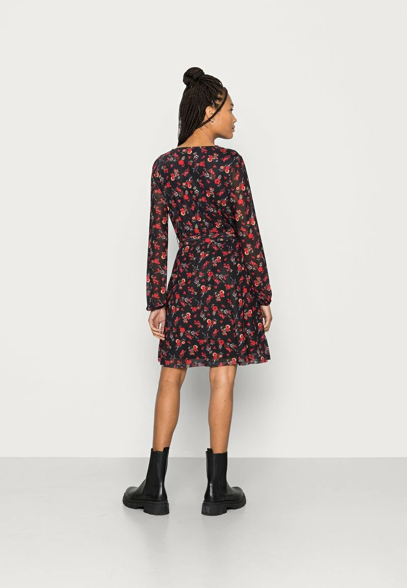 Anna Field Vestido Informal - Black/red, Mujer 5 Anna Field Vestido Informal - Black/red, Mujer - Imagen 3
