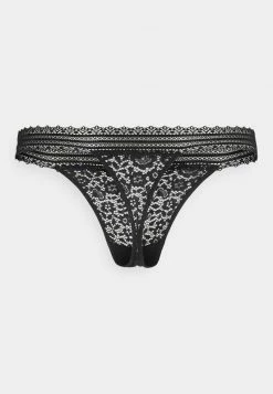 Anna Field 5PP LACE THONG - Tanga - Black, Mujer -ANNA FIELD Ventas 059731db8cdc4b05a6deda9230c11d40