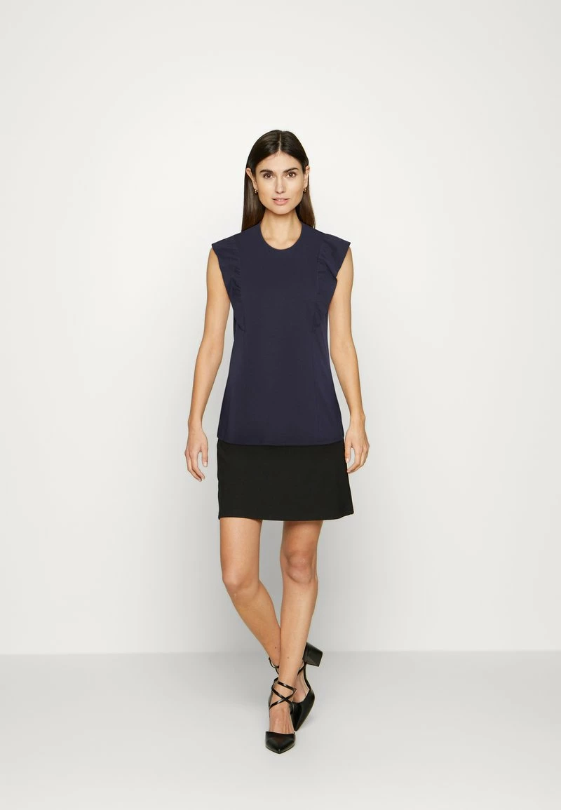 Anna Field Camiseta Básica - Dark Blue, Mujer 4 Anna Field Camiseta Básica - Dark Blue, Mujer - Imagen 2
