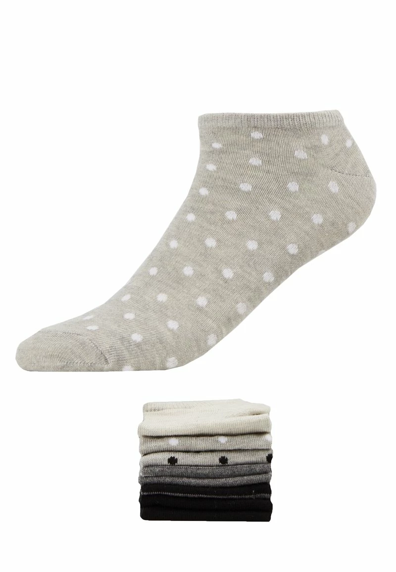 Anna Field 8PP SPOT STRIPE - Calcetines - Grey, Mujer 4 Anna Field 8PP SPOT STRIPE - Calcetines - Grey, Mujer - Imagen 2