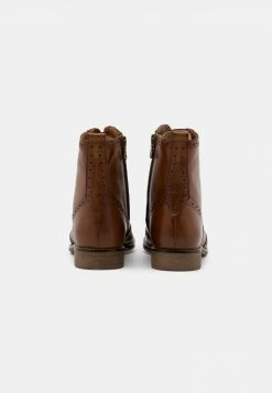 Anna Field LEATHER - Botines Con Cordones - Cognac, Mujer -ANNA FIELD Ventas 084fcc81a4e54faca8f97fc87d4c23f5