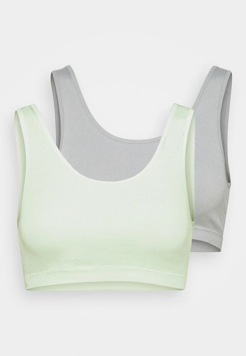 Anna Field 2 PACK - Top - Grey/green, Mujer 7 Anna Field 2 PACK - Top - Grey/green, Mujer - Imagen 5