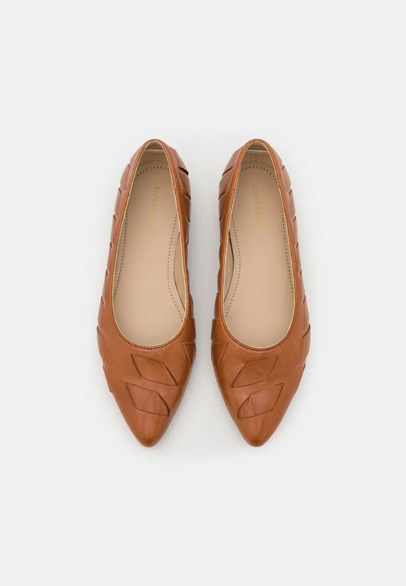 Anna Field LEATHER - Bailarinas - Cognac, Mujer 8 Anna Field LEATHER - Bailarinas - Cognac, Mujer - Imagen 6