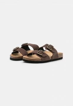 Anna Field Pantuflas - Dark Brown, Mujer -ANNA FIELD Ventas 0a2a5e54bdef42a194d76b83c157b2c0