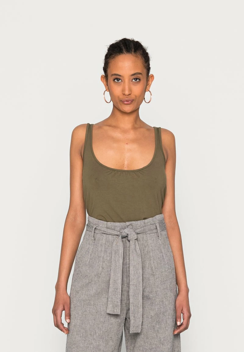 Anna Field Top - Khaki, Mujer 3 Anna Field Top - Khaki, Mujer