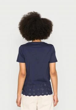 Anna Field Camiseta Básica - Dark Blue, Mujer -ANNA FIELD Ventas 0b7ad6654b77473687a4435376404473