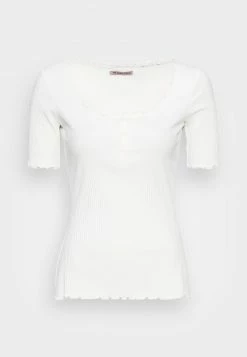 Anna Field Camiseta Básica - White, Mujer -ANNA FIELD Ventas 0d14d38e87404f2ea2eeaf92b7b3e6cf