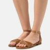 Anna Field Sandalias - Cognac, Mujer