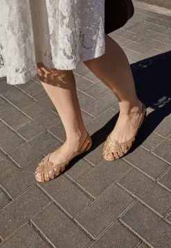 Anna Field Bailarinas Peeptoe - Gold, Mujer -ANNA FIELD Ventas 0ef96dcbe1e54b399c92c0e4f8428919