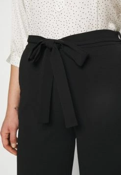 Anna Field Belted Wide Leg Trousers - Pantalones - Black, Mujer -ANNA FIELD Ventas 0f99381ff1294e9980a562cb874c26f8