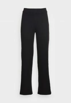 Anna Field RIBBED WIDE LEG TROUSERS - Pantalones - Black, Mujer 10 Anna Field RIBBED WIDE LEG TROUSERS - Pantalones - Black, Mujer -ANNA FIELD Ventas 10cd40ea6db649c696aafd3ae36bfb9c