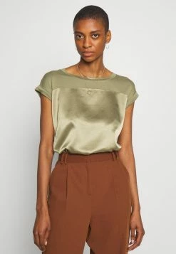 Anna Field Camiseta Básica - Martini Olive, Mujer