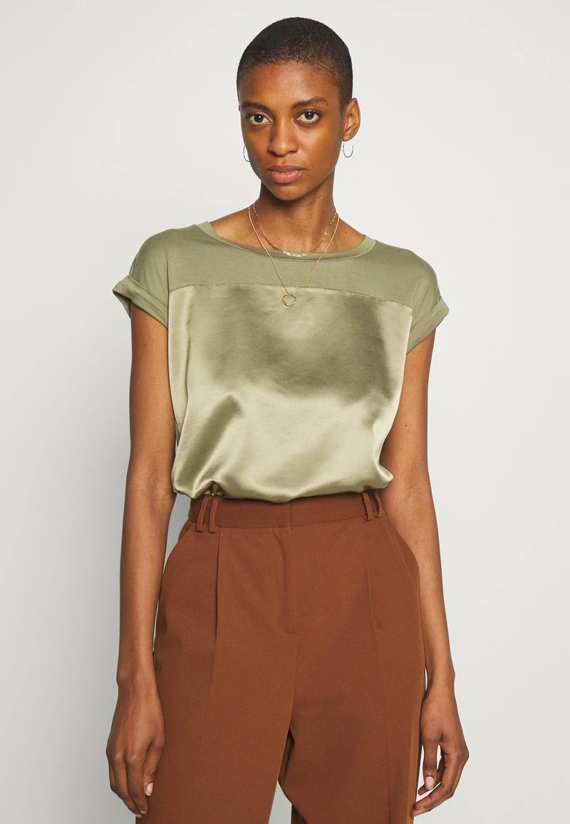 Anna Field Camiseta Básica - Martini Olive, Mujer 3 Anna Field Camiseta Básica - Martini Olive, Mujer