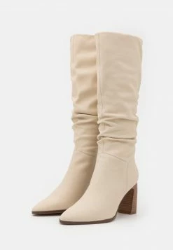 Anna Field LEATHER - Botas De Tacón - White, Mujer -ANNA FIELD Ventas 1152838e60114e20a34fb8f75ff0e6e6