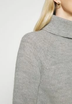 Anna Field WOOL BLEND TURTLENECK - Jersey De Punto - Mottled Light Grey, Mujer -ANNA FIELD Ventas 12104061e6e6497da661e5fb9acc5d44