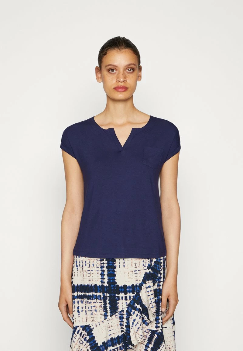 Anna Field Camiseta Básica - Dark Blue, Mujer 3 Anna Field Camiseta Básica - Dark Blue, Mujer