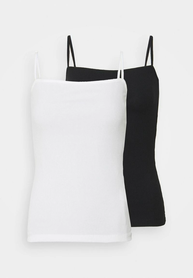 Anna Field 2 PACK - Top - Black/white, Mujer 3 Anna Field 2 PACK - Top - Black/white, Mujer