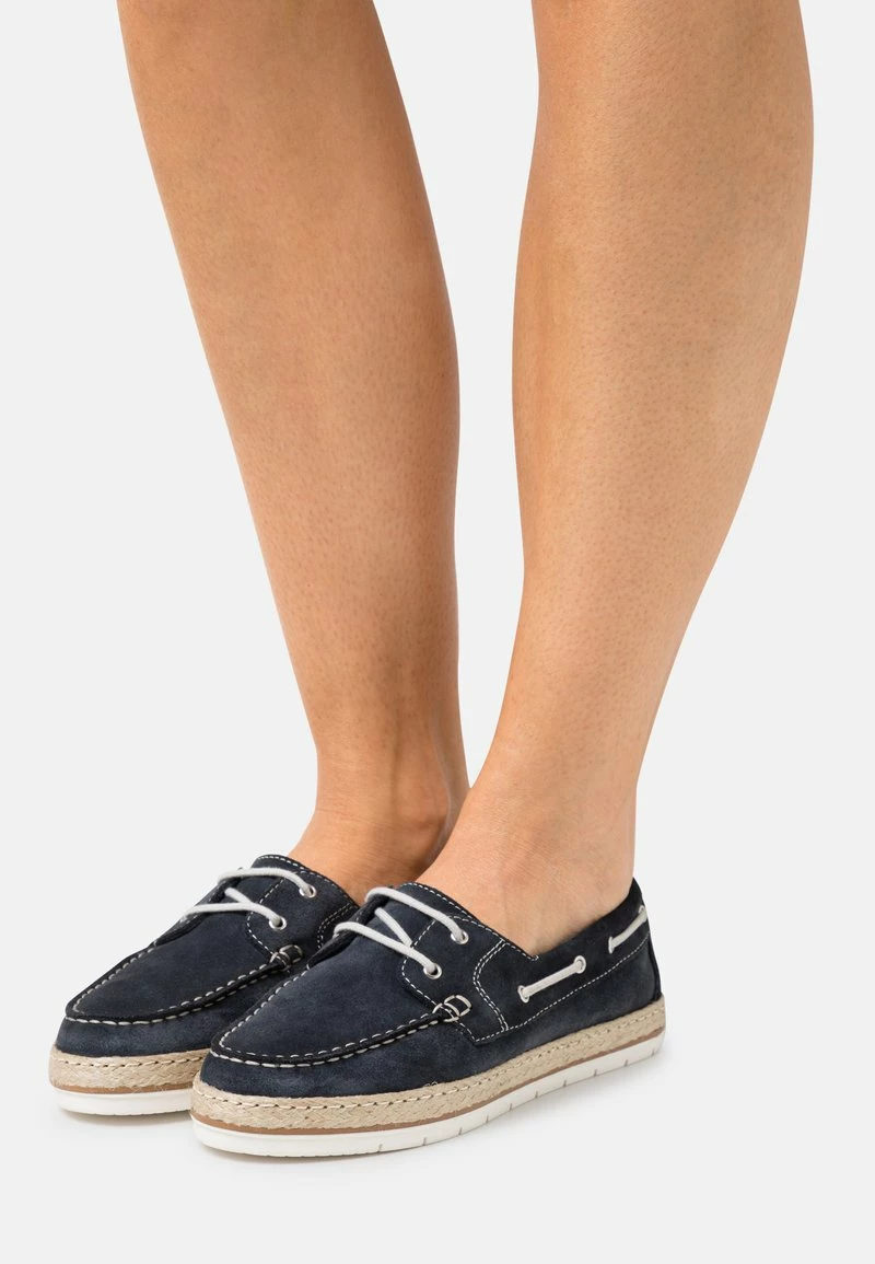 Anna Field LEATHER - Zapatos Con Cordones - Dark Blue, Mujer 3 Anna Field LEATHER - Zapatos Con Cordones - Dark Blue, Mujer