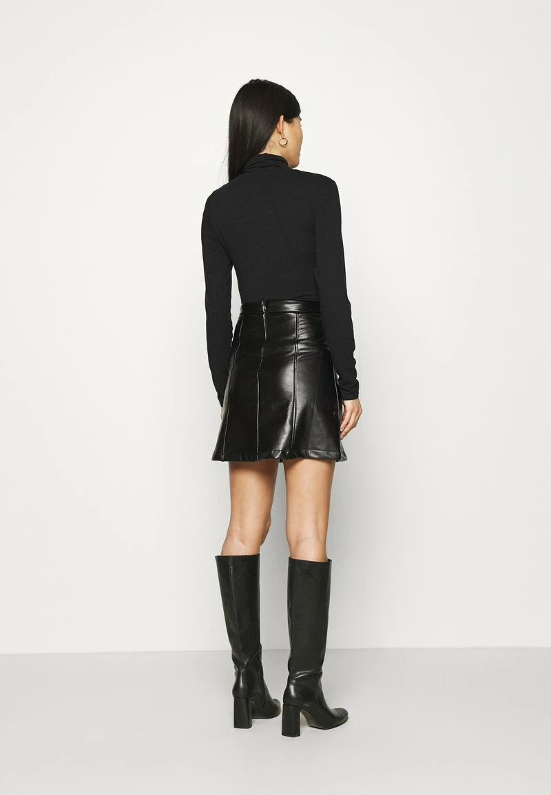 Anna Field PU Leather Mini Skirt - Minifalda - Black, Mujer 5 Anna Field PU Leather Mini Skirt - Minifalda - Black, Mujer - Imagen 3