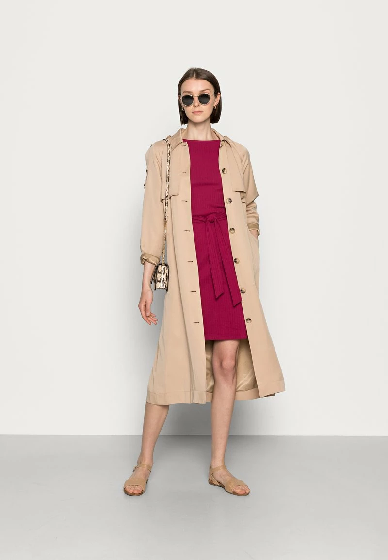 Anna Field Vestido Ligero - Bordeaux, Mujer 4 Anna Field Vestido Ligero - Bordeaux, Mujer - Imagen 2