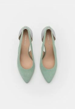 Anna Field LEATHER - Zapatos Altos - Mint/silver, Mujer -ANNA FIELD Ventas 1b919bf42f894ff5aa030620b94c8096