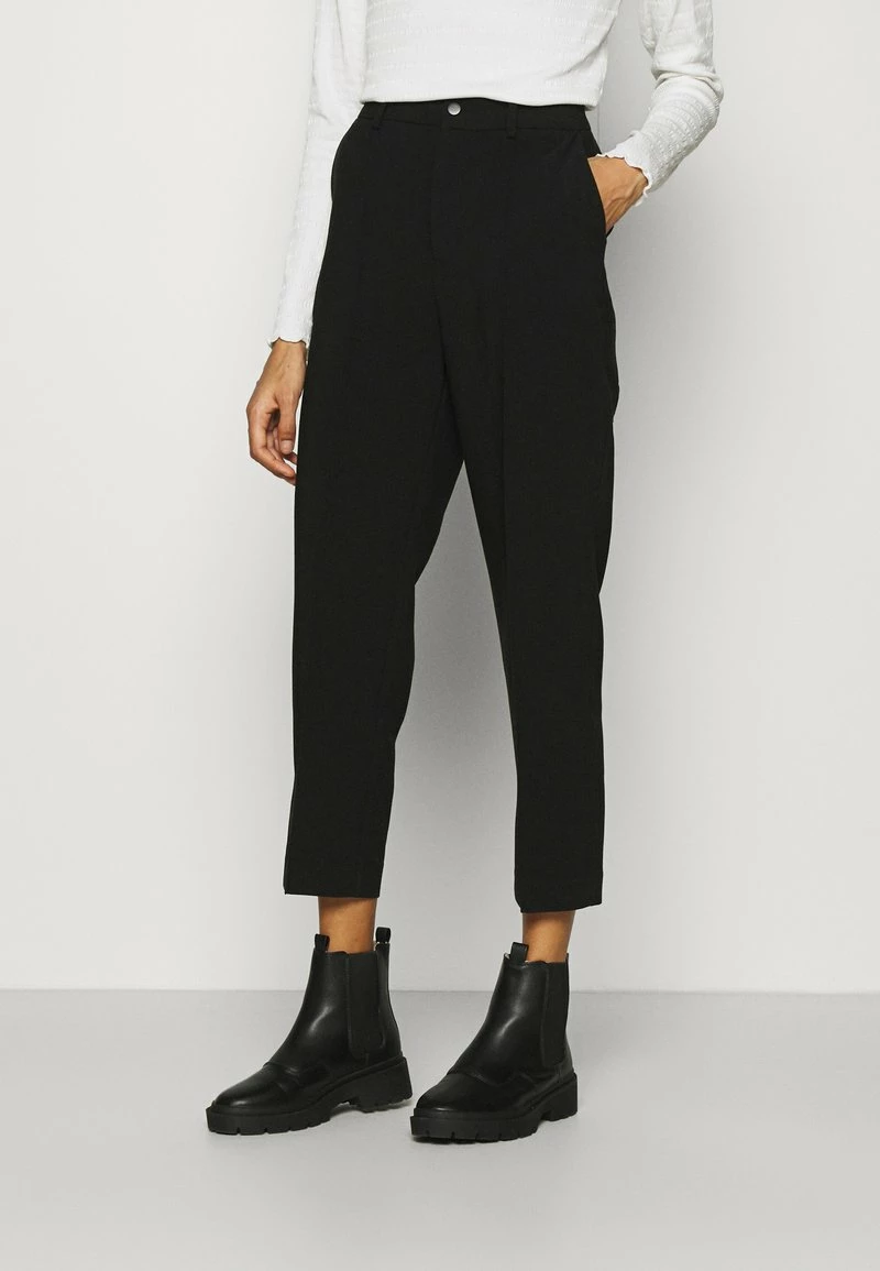 Anna Field BASIC BUSSINESS PANTS WITH PINTUCKS - Pantalones - Black, Mujer 3 Anna Field BASIC BUSSINESS PANTS WITH PINTUCKS - Pantalones - Black, Mujer