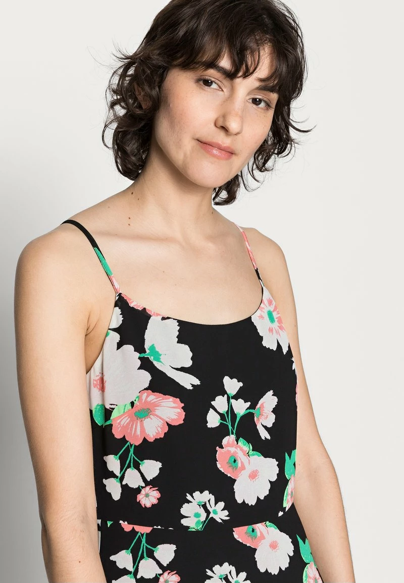 Anna Field STRAPPA FIT AND FLARE - Vestido Informal - Black/pink, Mujer 6 Anna Field STRAPPA FIT AND FLARE - Vestido Informal - Black/pink, Mujer - Imagen 4