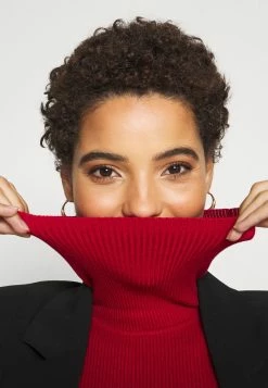 Anna Field TURTLE NECK - Jersey De Punto - Red, Mujer -ANNA FIELD Ventas 1d6a9f4fd3e447a0866050ff5ebbf45b