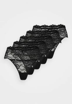 Anna Field 5PP HIGH RISE LACE THONG - Tanga - Black, Mujer 10 Anna Field 5PP HIGH RISE LACE THONG - Tanga - Black, Mujer -ANNA FIELD Ventas 1d7323e8540d4a6dba0ff1fa79eb0047