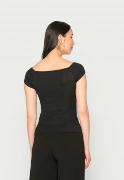 Anna Field GATHERED BUST ROMANTIC TOP - Camiseta Básica - Black, Mujer 9 Anna Field GATHERED BUST ROMANTIC TOP - Camiseta Básica - Black, Mujer -ANNA FIELD Ventas 1f401d527e8049afaed84a93f50e87b9