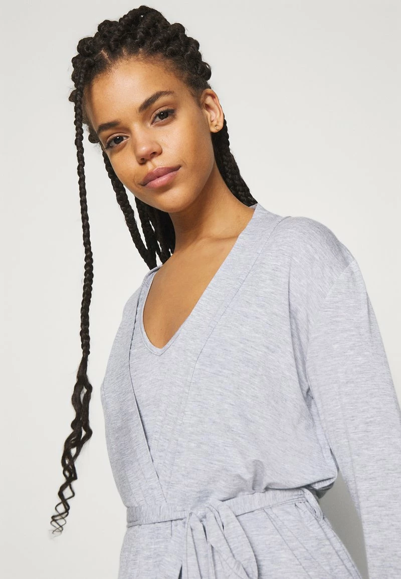 Anna Field 3 PIECE JERSEY LOUNGE SET - Pijama - Mottled Light Grey, Mujer 8 Anna Field 3 PIECE JERSEY LOUNGE SET - Pijama - Mottled Light Grey, Mujer - Imagen 6