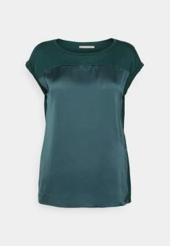 Anna Field Camiseta Básica - Dark Green, Mujer