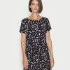 Anna Field WOVEN DRESS BASIC TUNNEL - Vestido Informal - Black/lilac, Mujer -ANNA FIELD Ventas 20256afe2e15407580fa574137f951a9
