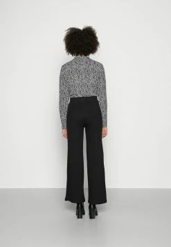 Anna Field RIBBED WIDE LEG TROUSERS - Pantalones - Black, Mujer 9 Anna Field RIBBED WIDE LEG TROUSERS - Pantalones - Black, Mujer -ANNA FIELD Ventas 209b358394fb4f3680d3281848dde05f
