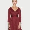 Anna Field Vestido Ligero - Bordeaux, Mujer -ANNA FIELD Ventas 2106e728d0364db1a87a912d2d7352f6