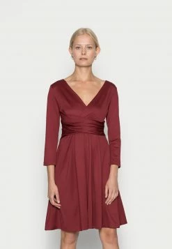 Anna Field Vestido Ligero - Bordeaux, Mujer