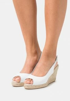 Anna Field LEATHER - Alpargatas - White, Mujer