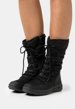 Anna Field WINTER BOOTS - SNOW BOOTS - Botas Para La Nieve - Black, Mujer