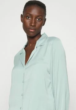 Anna Field HAMMERED SATIN PJ SET - Pijama - Green, Mujer -ANNA FIELD Ventas 21c5ae3415fa496ea30bdbb6e0b12467