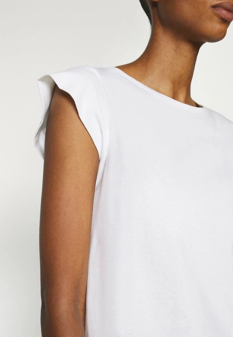 Anna Field Camiseta Básica - White, Mujer 7 Anna Field Camiseta Básica - White, Mujer - Imagen 5