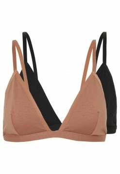 Anna Field Odessa 2 Pack Triangle Bra - Sujetador Sin Aros - Tan/black, Mujer -ANNA FIELD Ventas 231b8f623d9e442b99a5a608fc4328a3