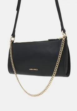 Anna Field LEATHER - Clutch - Black, Mujer -ANNA FIELD Ventas 243bb9e400594c46a1d9871f0825b136