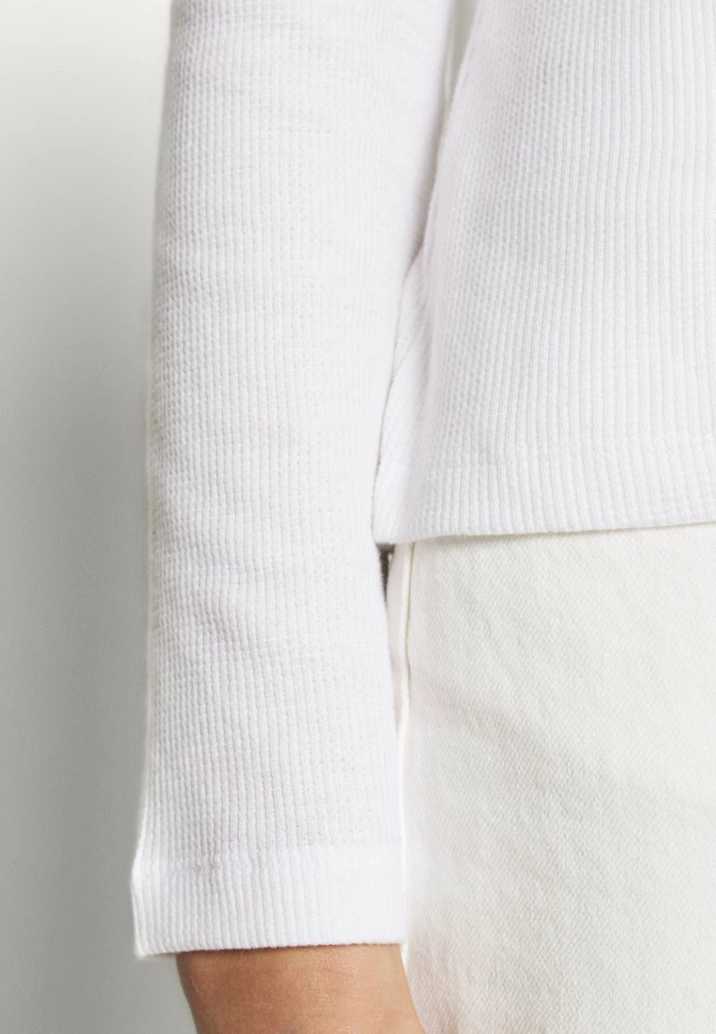 Anna Field WAFFLE PIQUÉ - Camiseta De Manga Larga - White, Mujer 8 Anna Field WAFFLE PIQUÉ - Camiseta De Manga Larga - White, Mujer - Imagen 6
