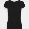 Anna Field Camiseta Básica - Black, Mujer -ANNA FIELD Ventas 29eb20d1d6da43f985c653c07a3c3924