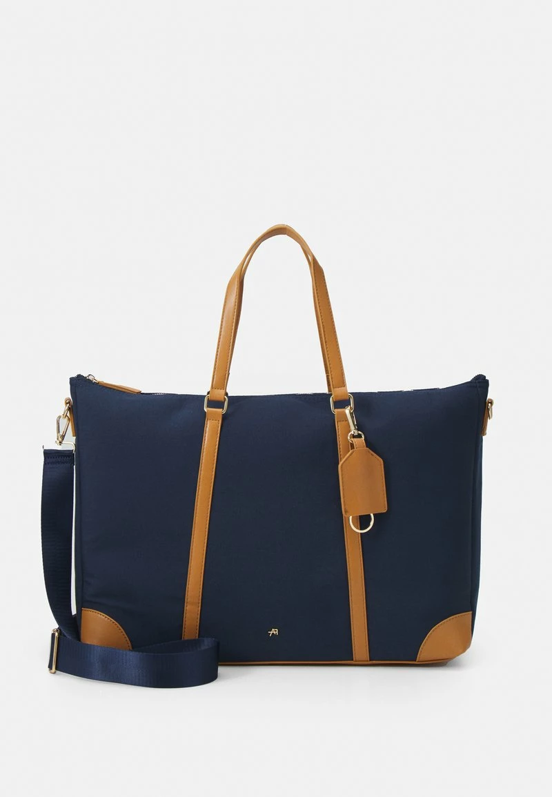 Anna Field Bolsa De Fin De Semana - Blue/cognac, Mujer 3 Anna Field Bolsa De Fin De Semana - Blue/cognac, Mujer